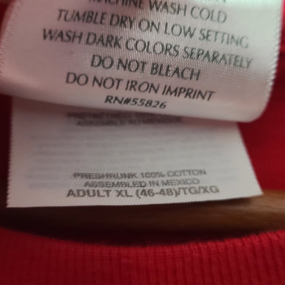 Vintage 2000 Tabasco Pepper Sauce Men's XL Red T-Shirt Y2K - Picture 5 of 6